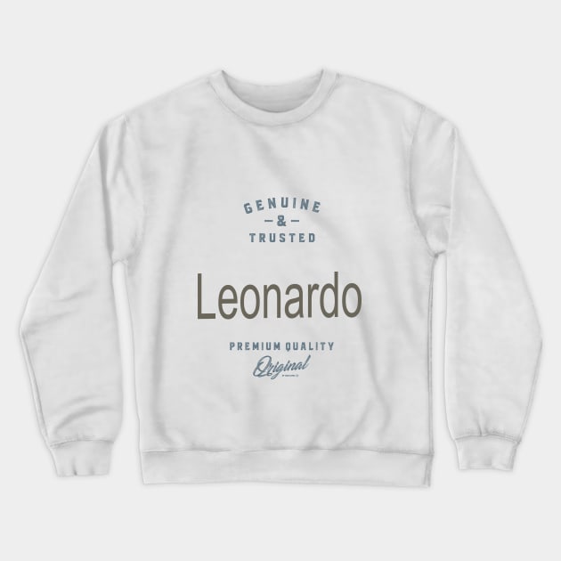 Is Your Name, Leonardo ? This shirt is for you! Crewneck Sweatshirt by C_ceconello